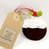 Crochet Christmas Pudding  