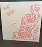 Handmade Best Wishes card - Image 1