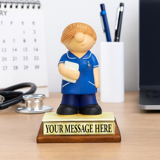 Nurse Gift - Personalised Present Midwife Mum Retirement Birthday Thank You NHS