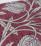 Handmade Dark Red Morris Pattern Needlebook - Image 3