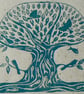 Sea Tree Linocut - Image 1