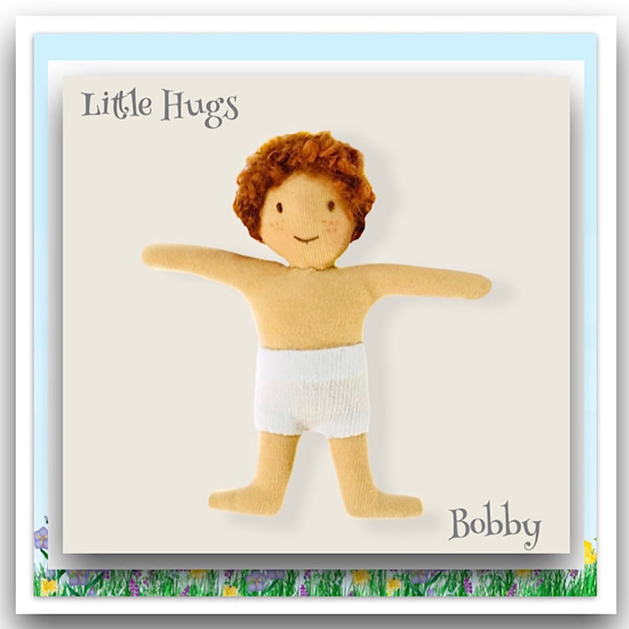 Reserved for Kat - Little Hugs Doll - Bobby