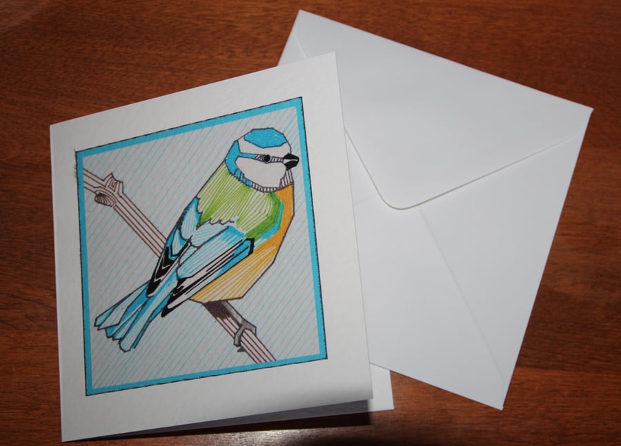 Blue Tit gift card 