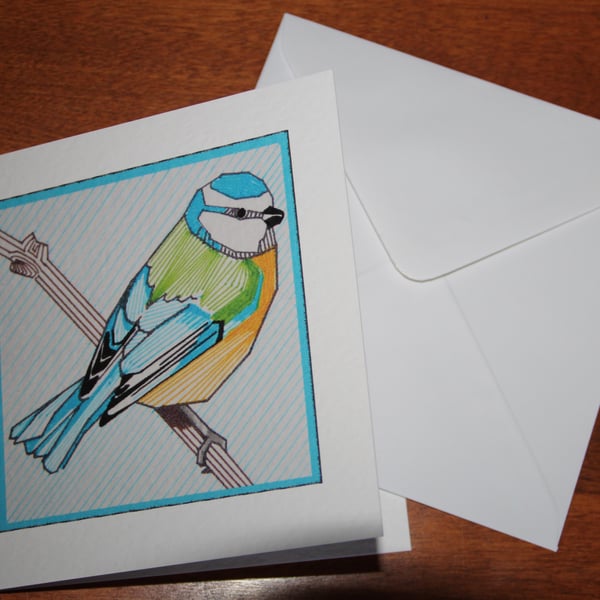 Blue Tit gift card 