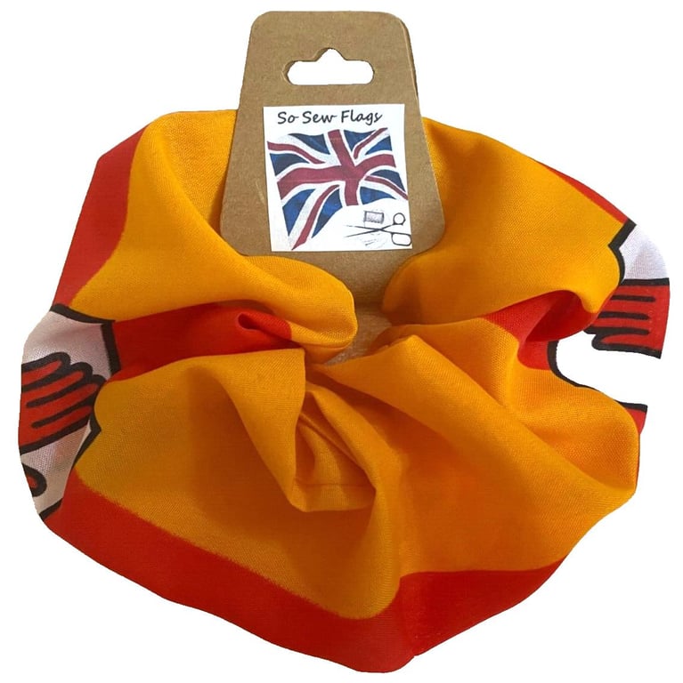 Ulster Northern Ireland Flag Hair Scrunchie Scrunchies Accessory Band Elastic