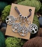 Charm Stitch Markers & Progress Keepers  Crochet & Knitting Gifts Set of 4