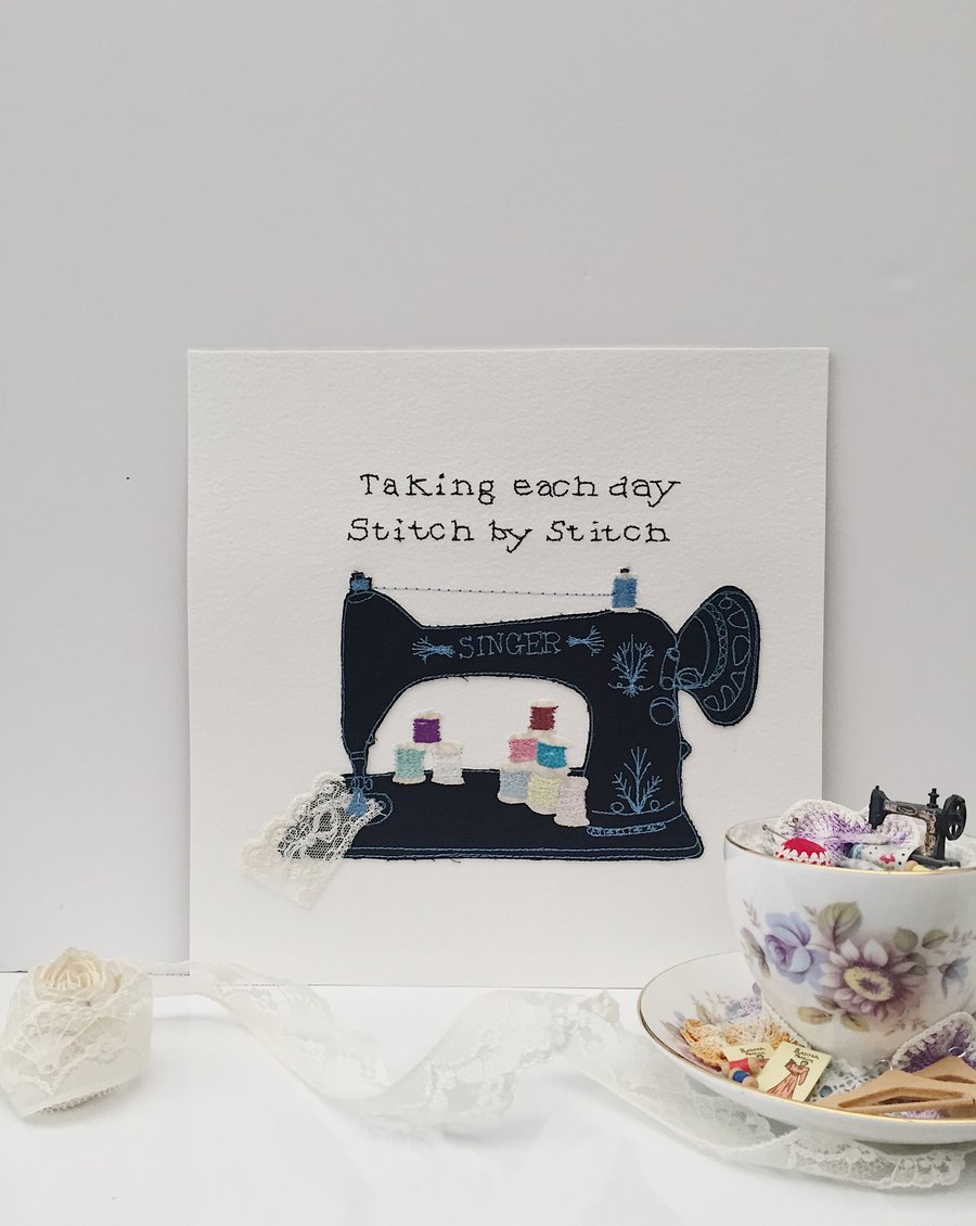 Singer Sewing Machine Embroidery Art