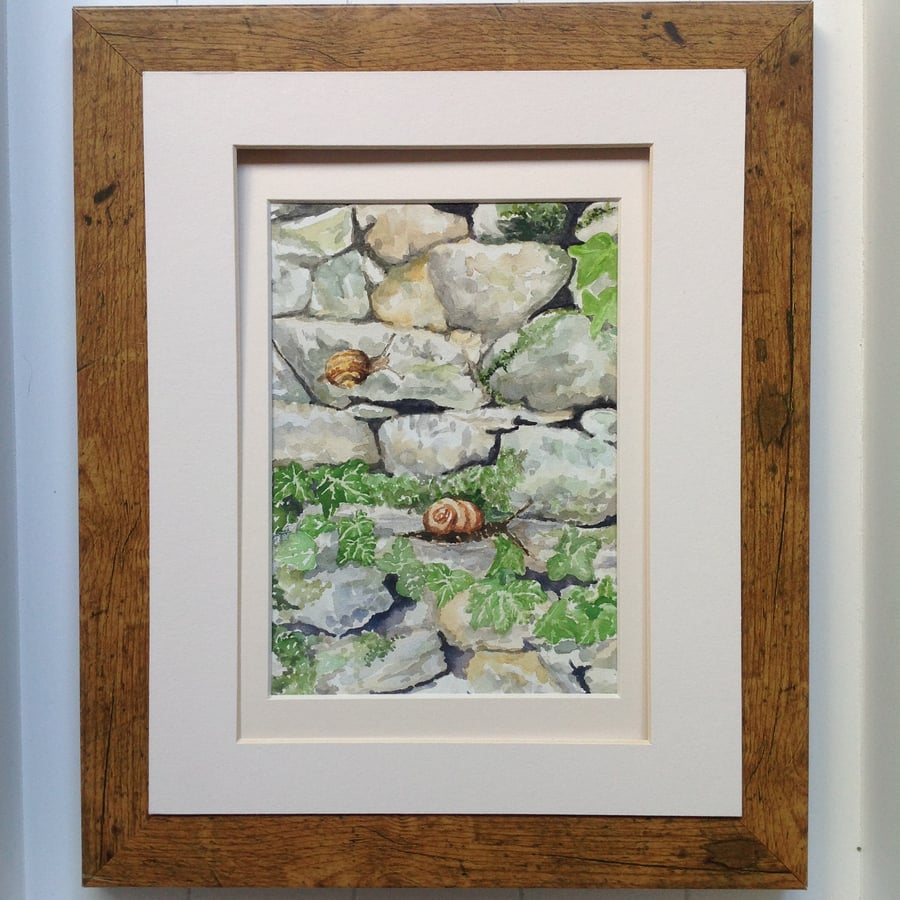 'The Slow Climb' original painting