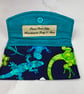 Gecko card case, Lizard travel pass holder, Handmade - Image 7