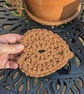 Leaf coaster, chunky mat, cotton coasters, plant lovers gift - Image 2