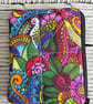 Bright multicoloured Quilted Coin Purse - Image 2