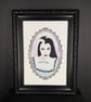 Scream Queen Of The Month: June Lily Munster A5 Art Print