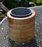 Ash Wooden turned Flower Bowl designed to take a standard plant pot. - Image 5
