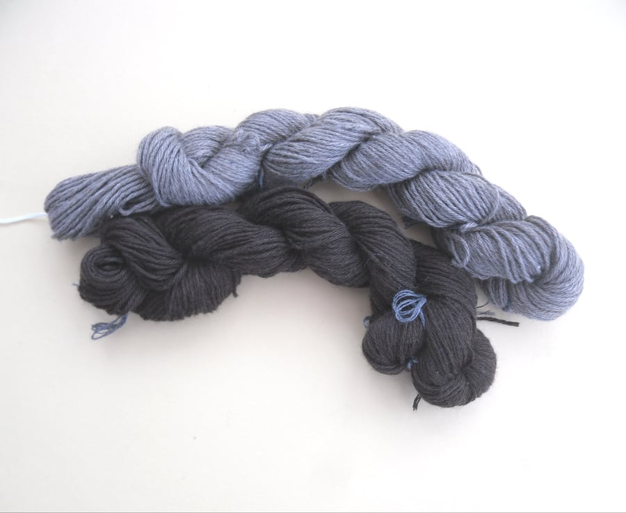DK Baby Yak yarn in brown or grey 50 grams