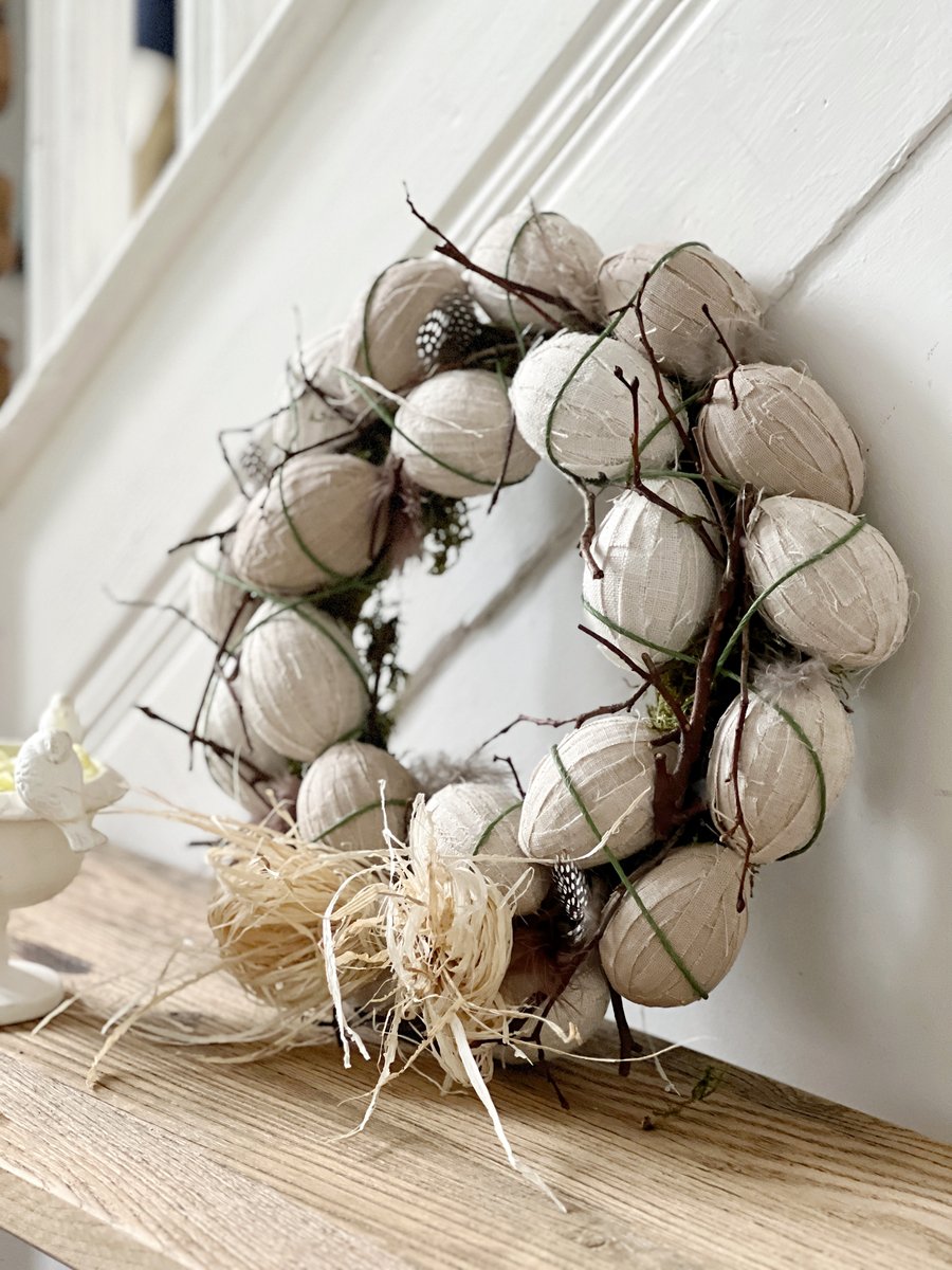 Rustic Egg Wreath