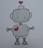 Child's Birthday Card - Robot - Image 8