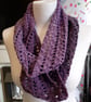 Purple gradient infinity scarf  - Image 1