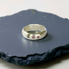 silver Amethyst Ring