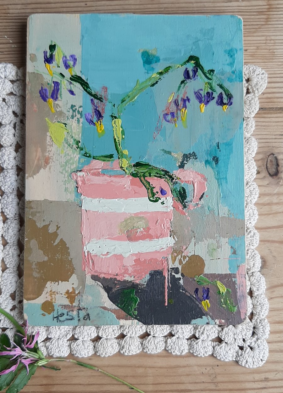 Contemporary still life painting 