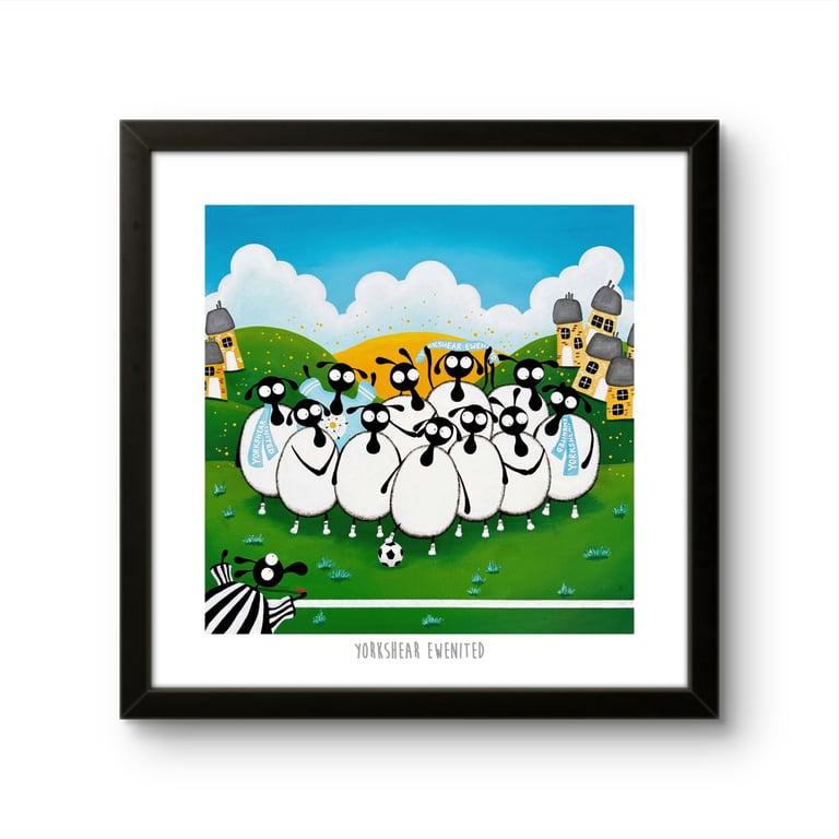 Yorkshear Ewenited - 10" print