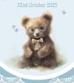 Little Bear Personalised Nursery Print - for boys or girls - Image 7