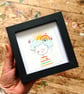 Shine - Framed Original Mini Illustration