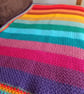 Rainy Days Rainbow Blanket