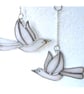 Dove Suncatcher Stained Glass Peace Bird - Image 6