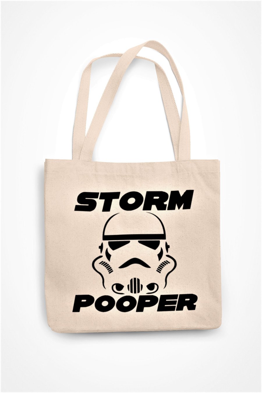 Storm Pooper Tote Bag Funny Novelty Star Wars Sci Fi Joke Funny Gift For Friends