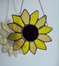 Stained Glass Sunflower sun catcher - Image 6
