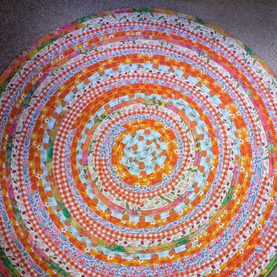 Sunburst Spirit - Jelly roll rug
