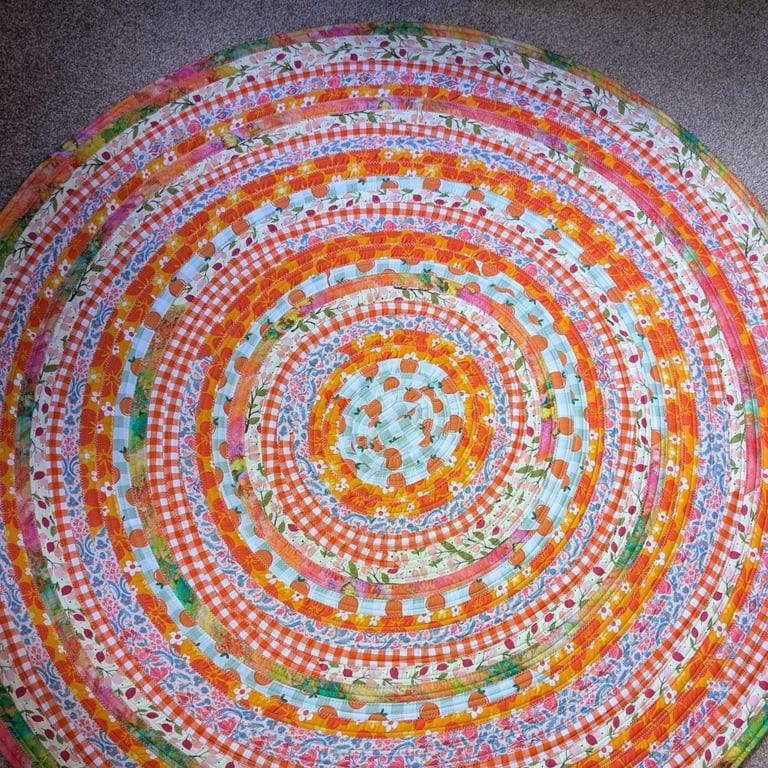 Sunburst Spirit - Jelly roll rug