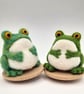 Little turquoise frog ornament - Image 6