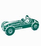 Green Racing Car - Image 1