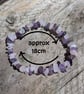 Anxiety relief bracelet with amethyst and rose quartz - Image 3