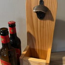 Hanging Bottle Opener &  cap catcher