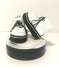 DM style baby booties, Crochet booties, Docmartin boots, White Boots - Image 9