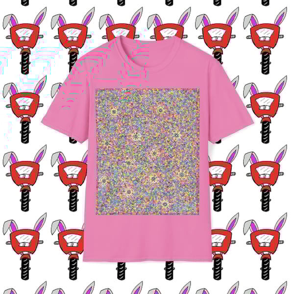 Hand Drawn Pattern 4 Unisex Softstyle T-Shirt by Bikabunny