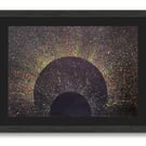 SUNS - modern abstract art painting