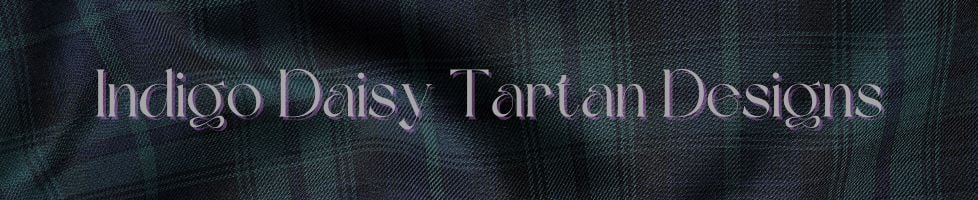 Indigo Daisy Tartan Designs