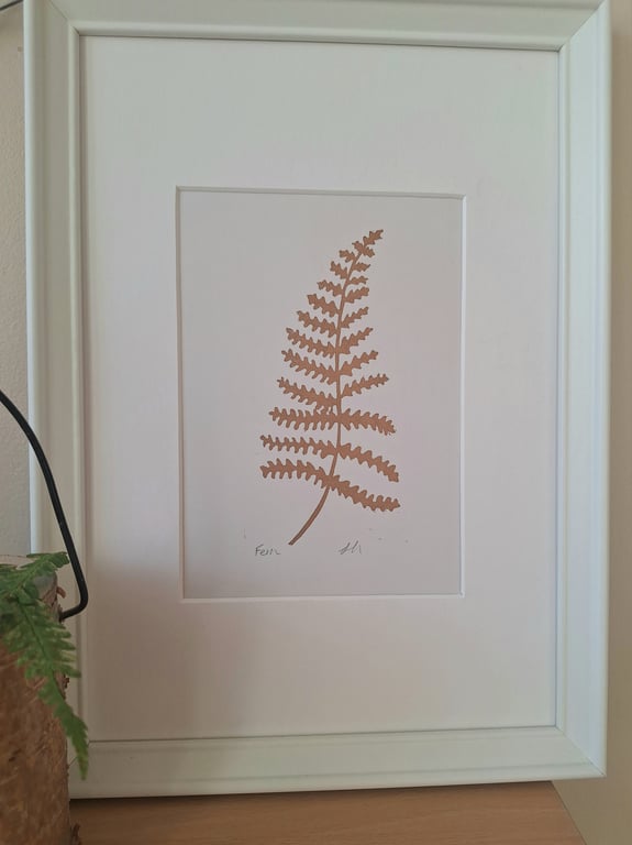 Fern leaf print. 'Fern'