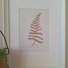 Fern leaf print. 'Fern'