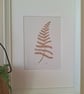 Fern leaf print. 'Fern'