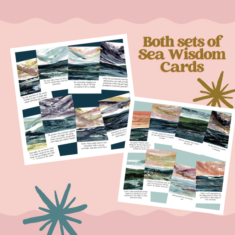 Sea Wisdom Card Set 1 & 2