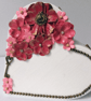 Floral Heart wood jewellery box