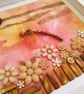 Summer's End Dragonfly Mixed Media Art - Image 2