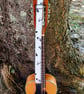 1.5 inch ukulele strap black and white musical notes  - Image 8