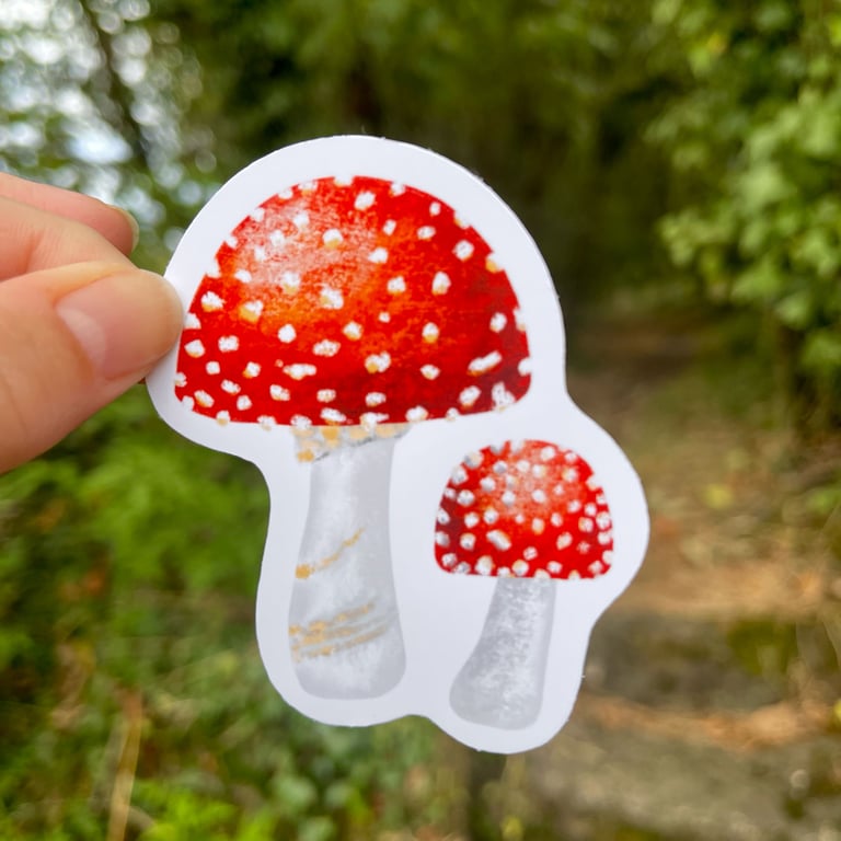 Magic Mushroom Sticker