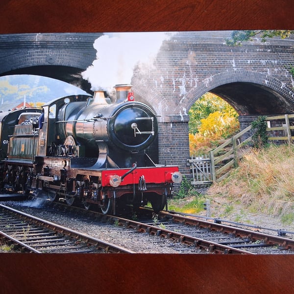 Train photo 12 x 8