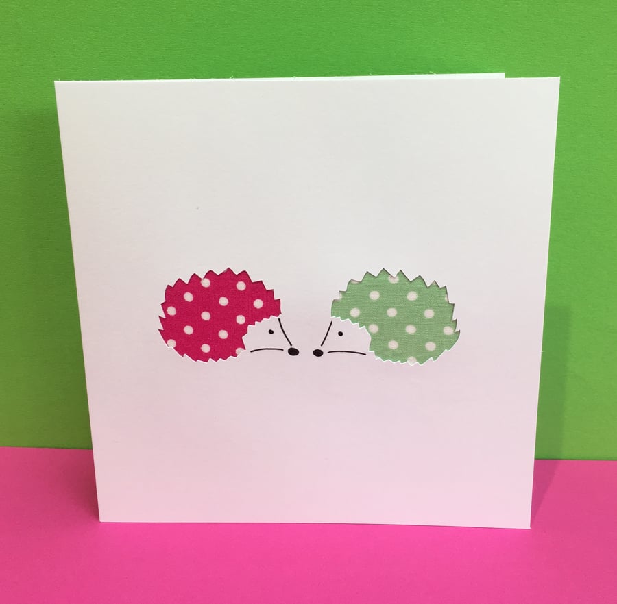 Hedgehog Card
